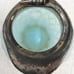VTG 1930's Art Deco 4 H x 4 DIA Opaque Blue Quilted Glass Cream/Syrup Pitcher!