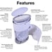 Diaper Dekor Plus Hands-Free Diaper Pail