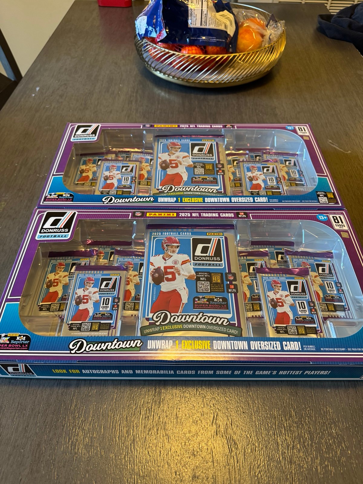 ✅ 2 Pack 2025 Panini Donruss NFL Football Bundle From Costco