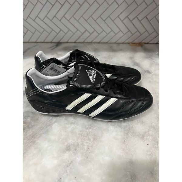 Adidas Matt VII TRX HG Lace Up Soccer Shoes Black White Size 8 New no Box