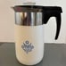 Corning Ware Blue Flower 10 Cup Coffee Percolator