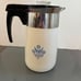 Corning Ware Blue Flower 10 Cup Coffee Percolator