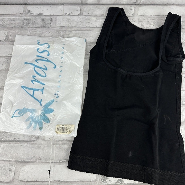 ARDYSS ABDOWMN Control Tank Top Black Size XS New