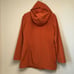 Calvin Klein full zip jacket rain Winter orange small womens
