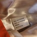 Calvin Klein full zip jacket rain Winter orange small womens