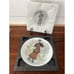 Vintage plate d'arceau Limoges les femmes du siecle Colette