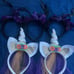 Woman/ Girls headbands (5) total all NEW