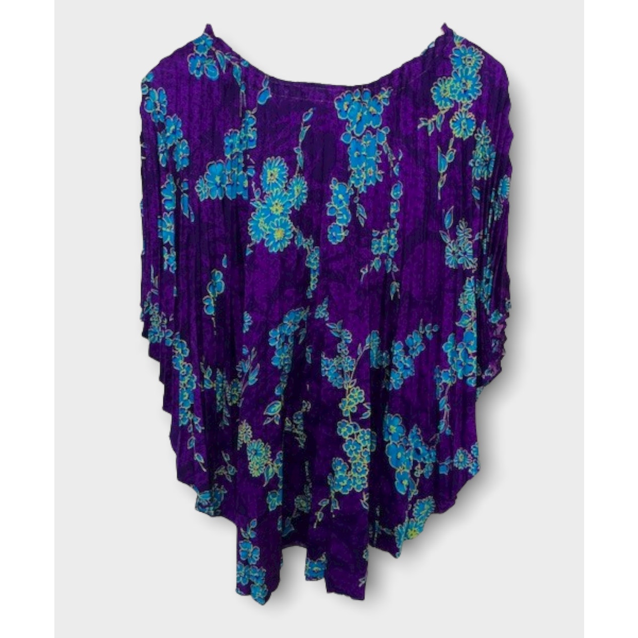 Vintage One Size GORGEOUS pull over poncho style top