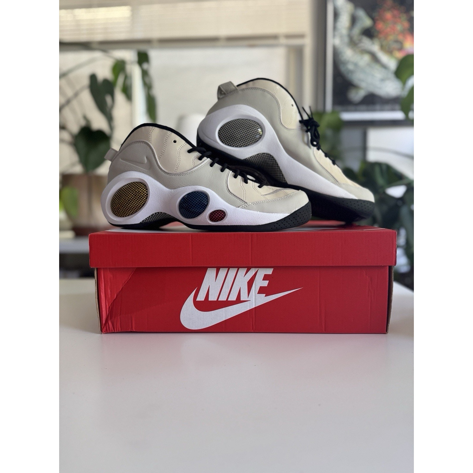 Nike Air Zoom Flight 95 Light Orewood Brown DX3954-100 Men’s Size 8.5 Sneakers