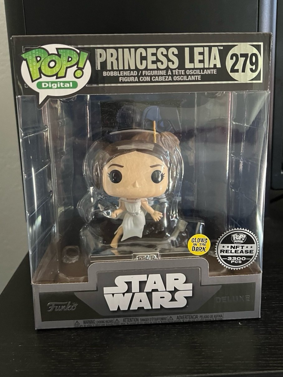 Funko Pop princess leia nft