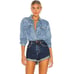 One Teaspoon High Waist Denim Shorts