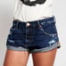 One Teaspoon High Waist Denim Shorts