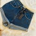 One Teaspoon High Waist Denim Shorts