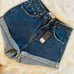 One Teaspoon High Waist Denim Shorts