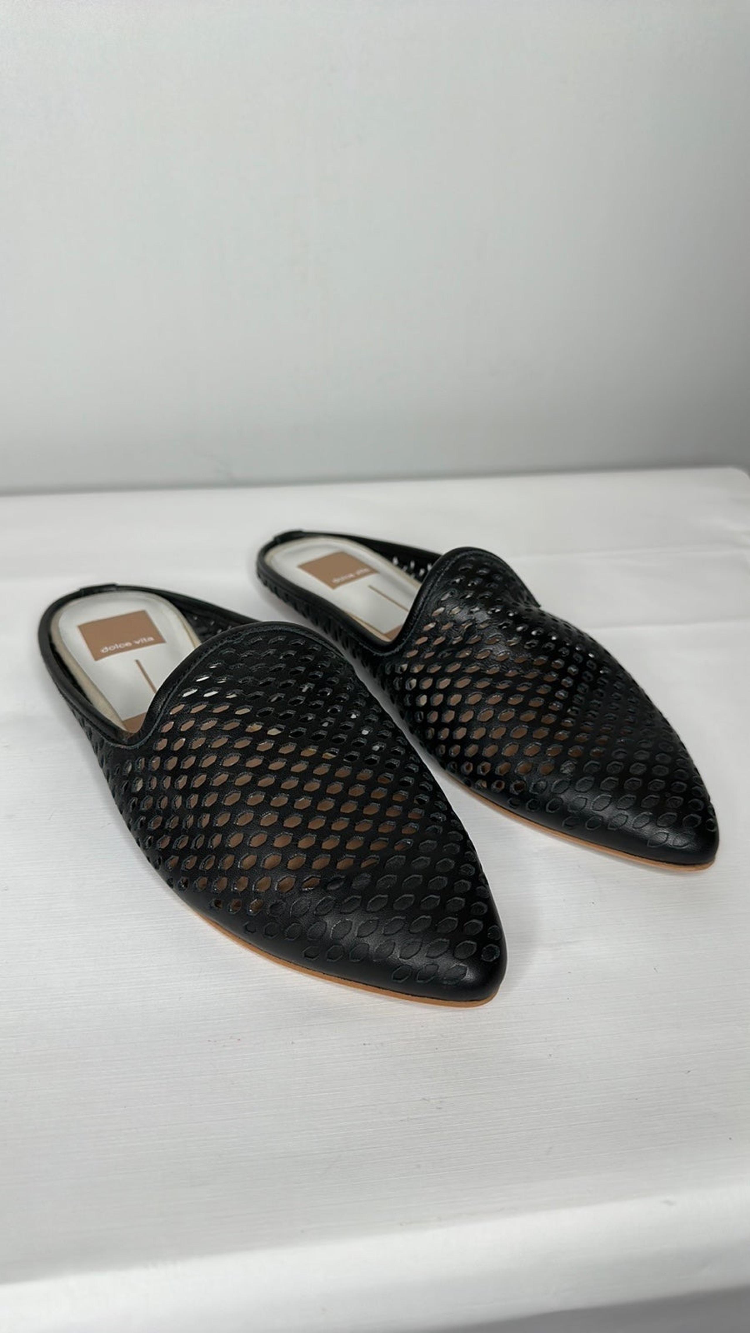 Dolce Vita black shoes slip ons size 8.5