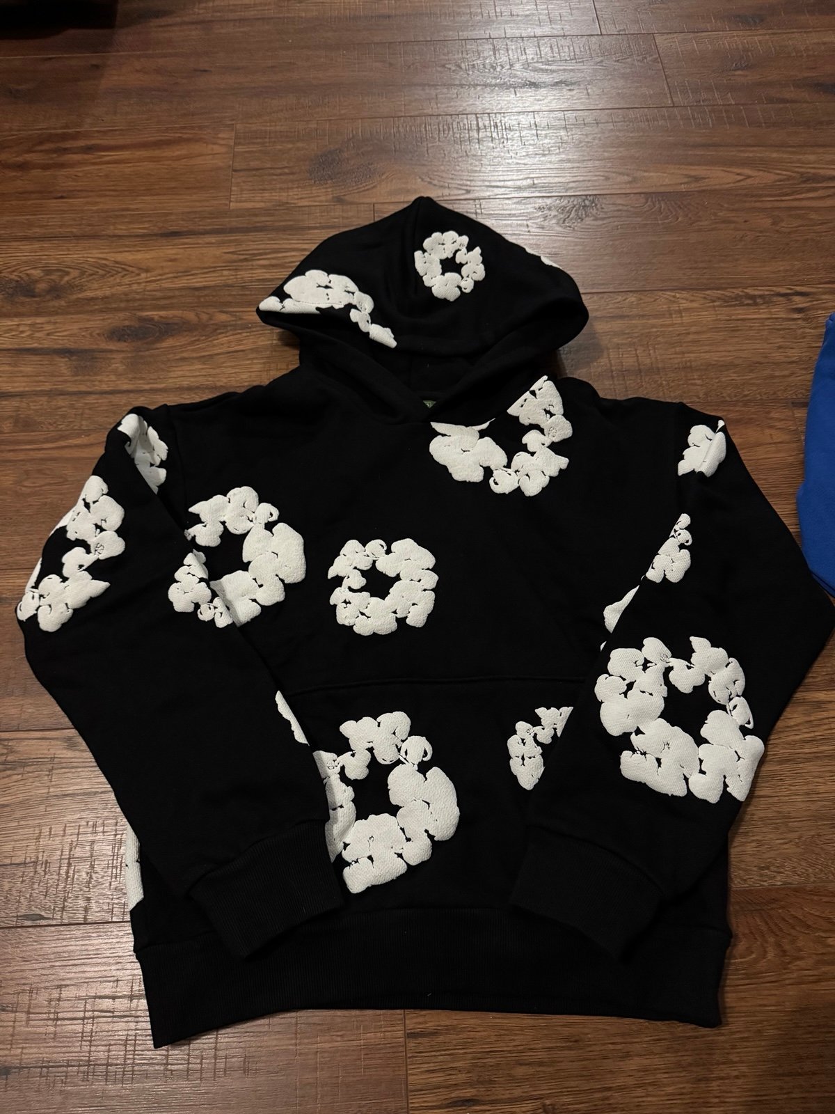 AUTHENTIC Black denim tears hoodie