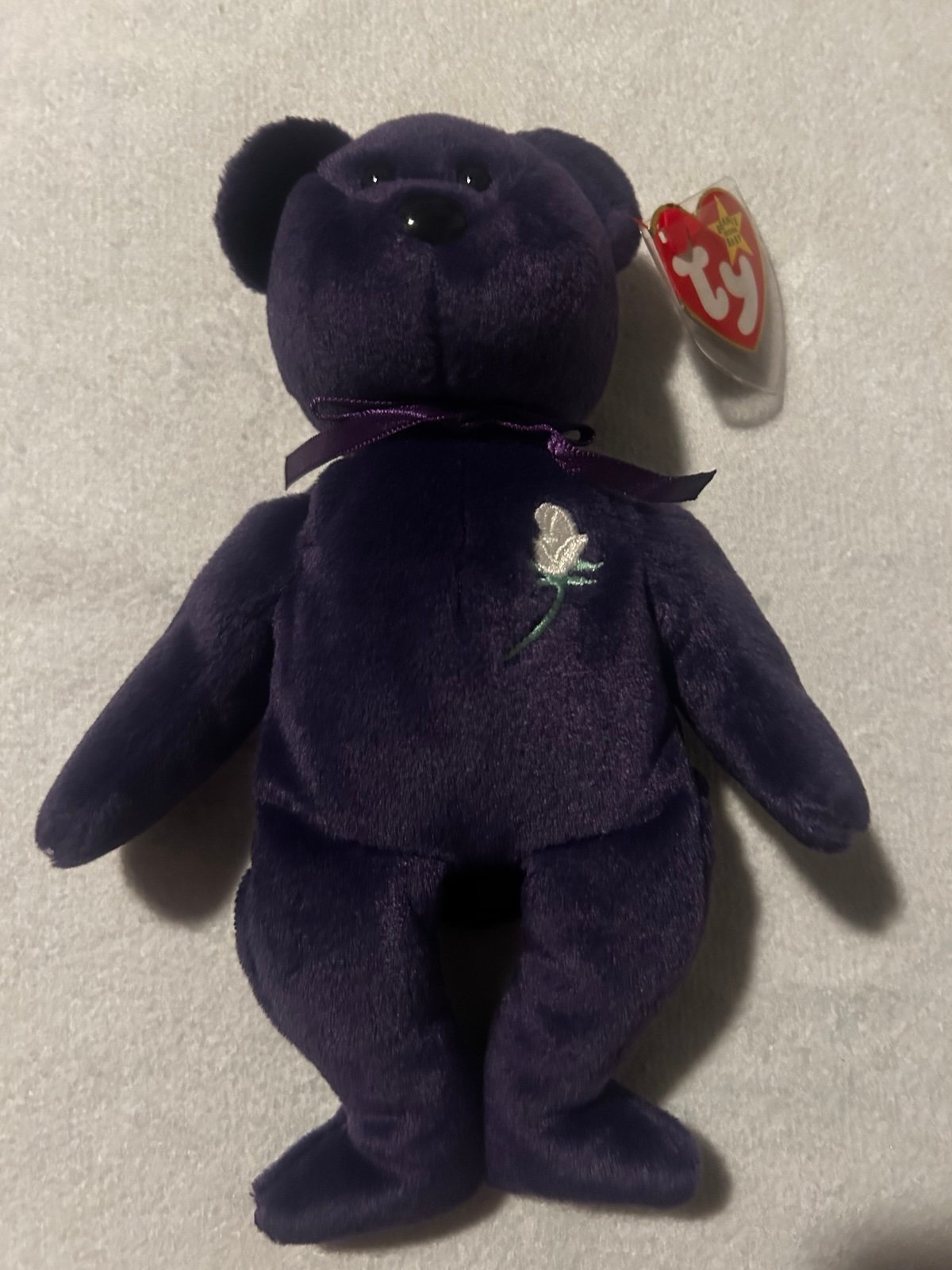 Rare Authenticated Princess Diana Beanie Baby – Boxed & Protected