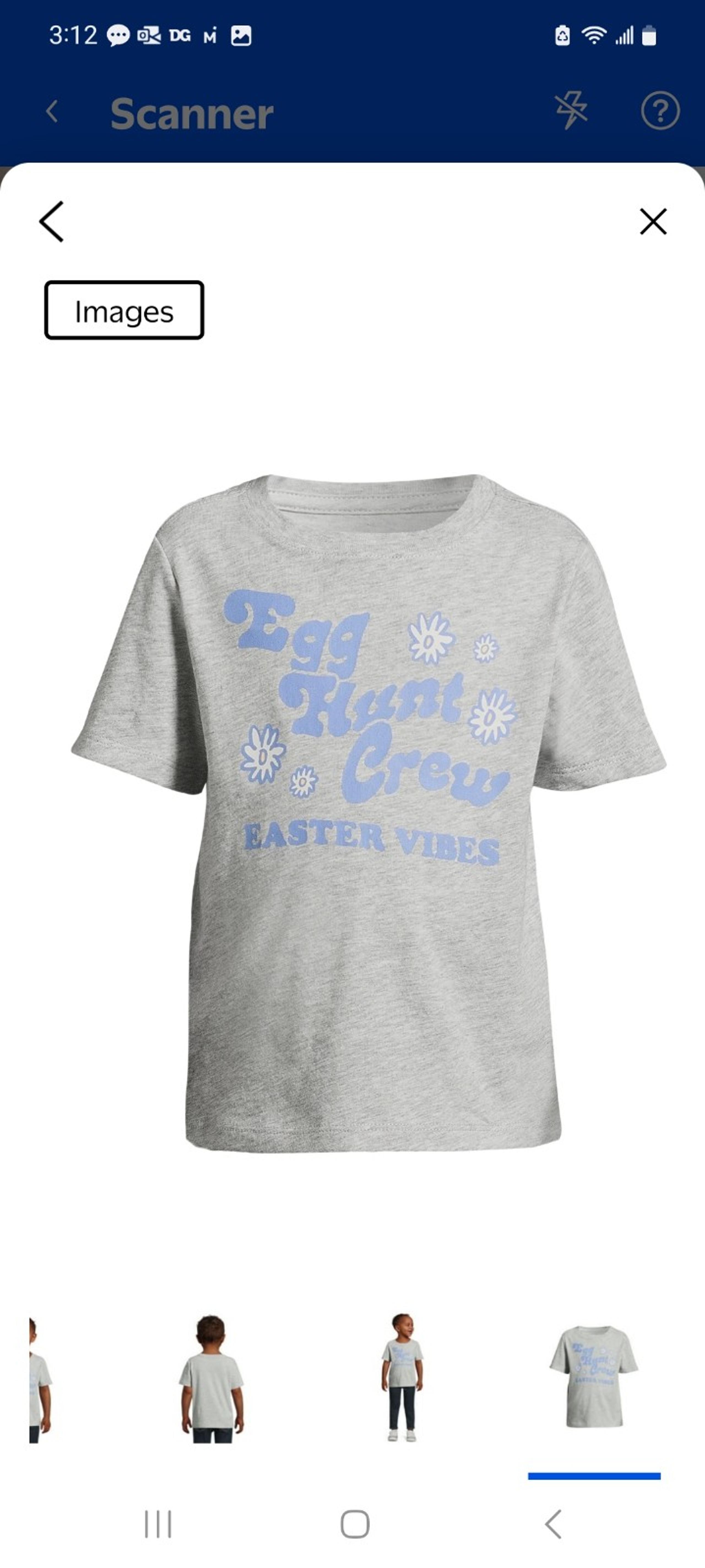 Toddler Easter tee shirt. Size 3T