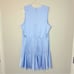 BNWT! ABERCROMBIE & FITCH Elegant Blue Deep V Satin Dress Size XLT
