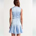 BNWT! ABERCROMBIE & FITCH Elegant Blue Deep V Satin Dress Size XLT