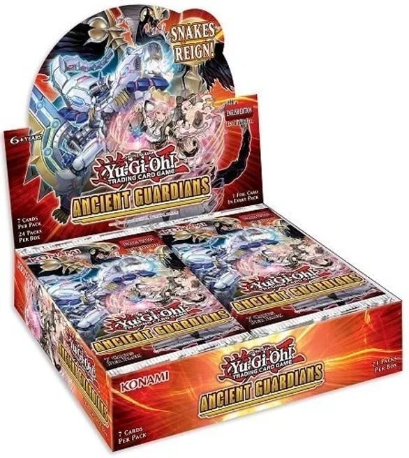 Yugioh! Ancient Guardians Booster Box Factory Sealed