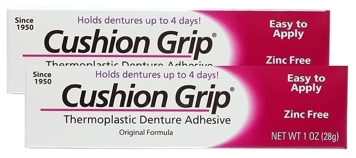 Soft Pliable Thermoplastic For Refitting Dentures 1 Oz (2-Pack) NEW