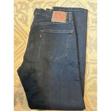 Vintage Levi's 505 Dark Blue Denim Jeans NEW WITH TAG Classic Straight Leg Style