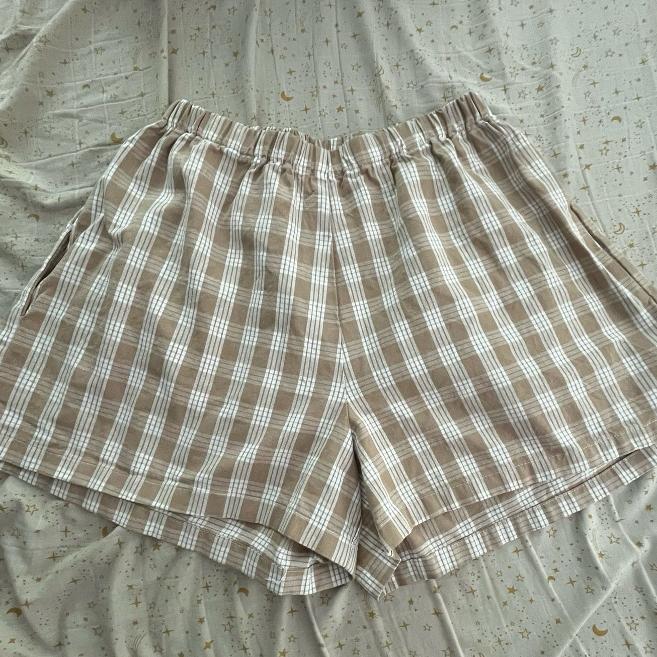 Honey Tan Palaka Shorts