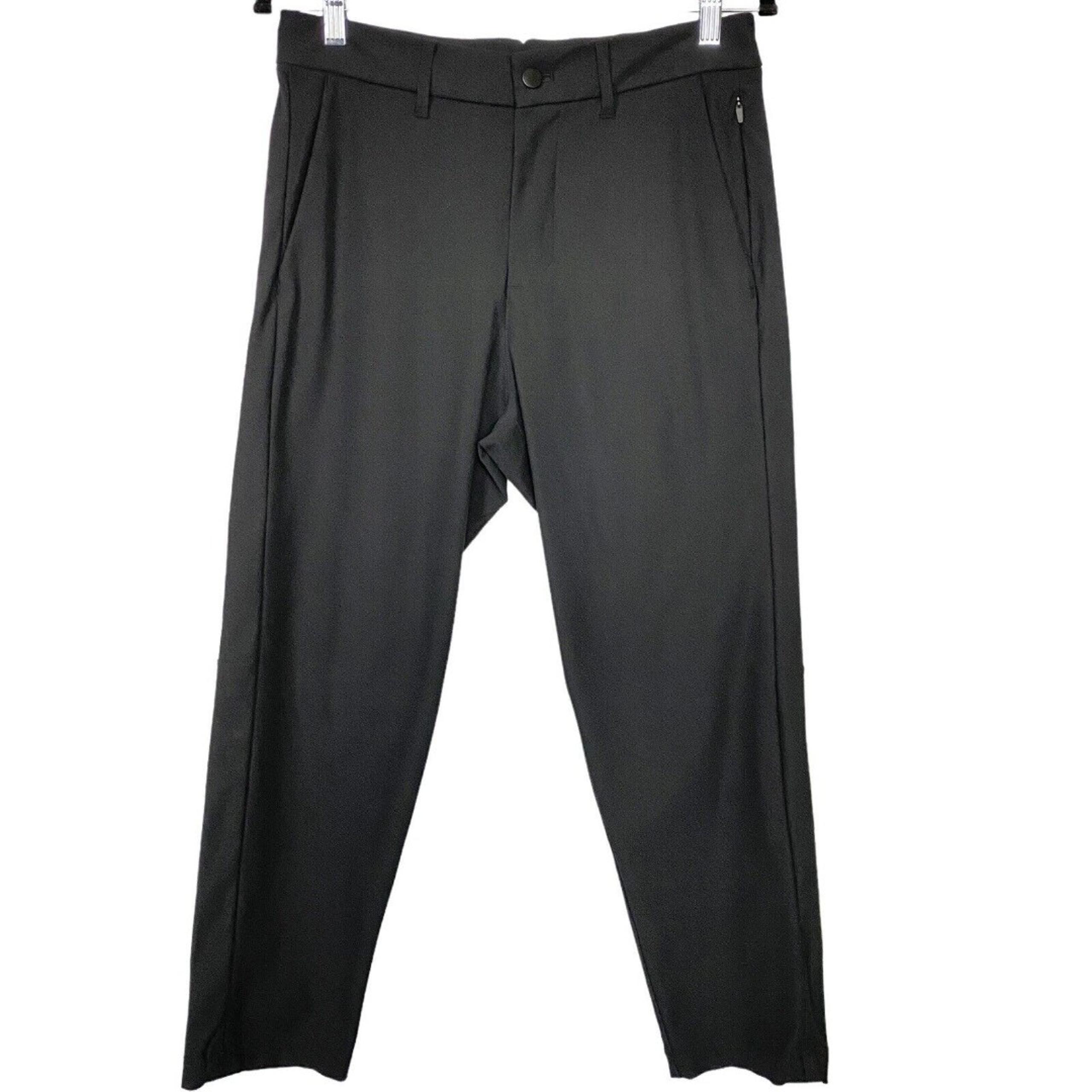 Lululemon Commission Slim Fit Warpstreme Dark Gray Pant Size 31