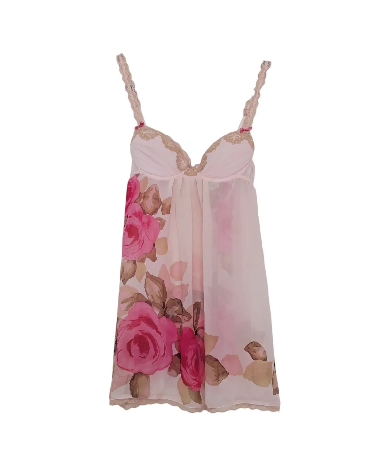 Coquette Floral Mini Slip