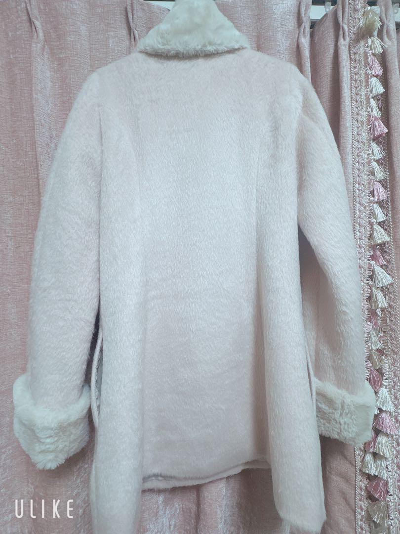 Rosemuse Coat Tippet Muffler Set Coat Emirio Otani