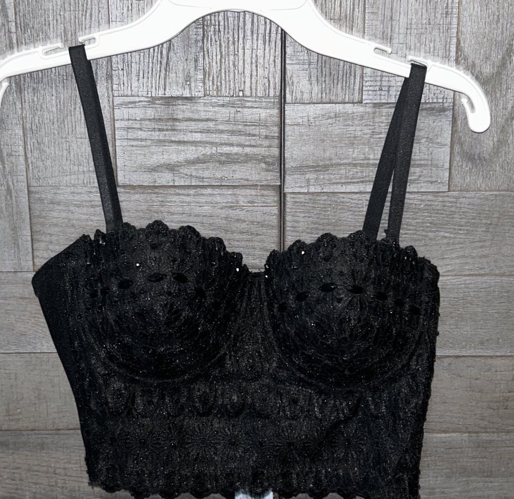 Embellished Corset Top