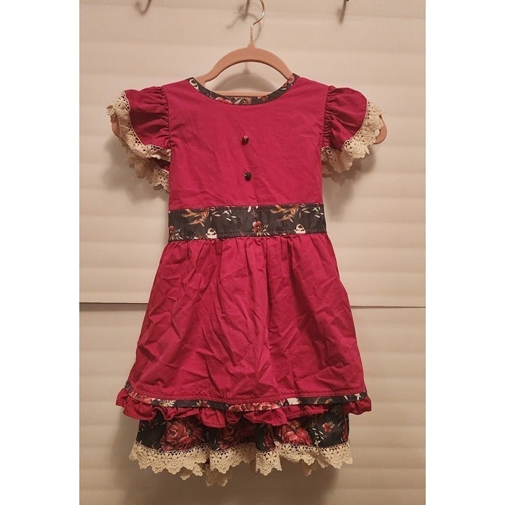 Makena Lane Girl Pink Dress Size 5T