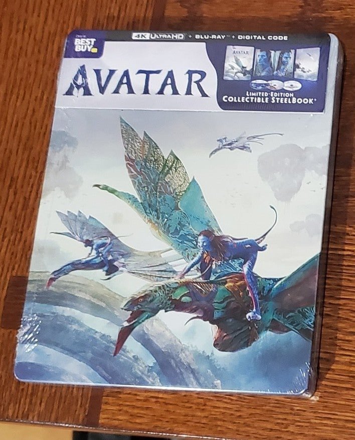 New Avatar 4k Steelbook Bestbuy Exclusive