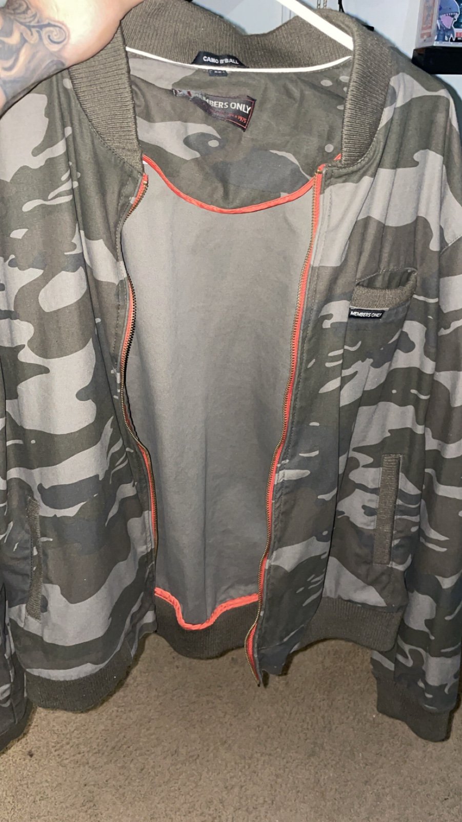 Members only camo jacket