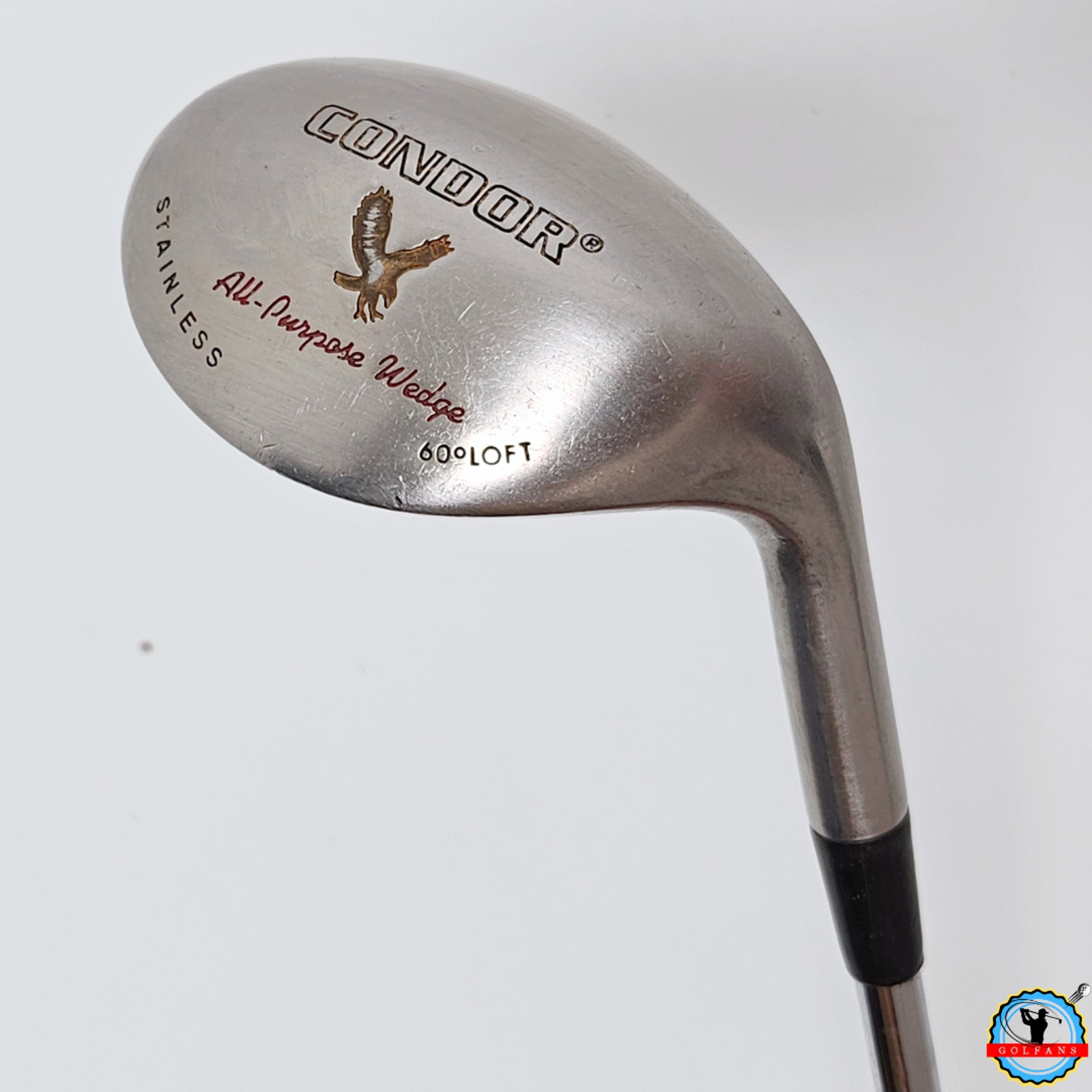 Condor All-Purpose Wedge 60*Lob Wedge RH Steel Shaft 35.25in