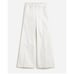 NWT J. Crew High Rise Super Wide Leg Jeans 33 White Denim Women's BX951 J.Crew