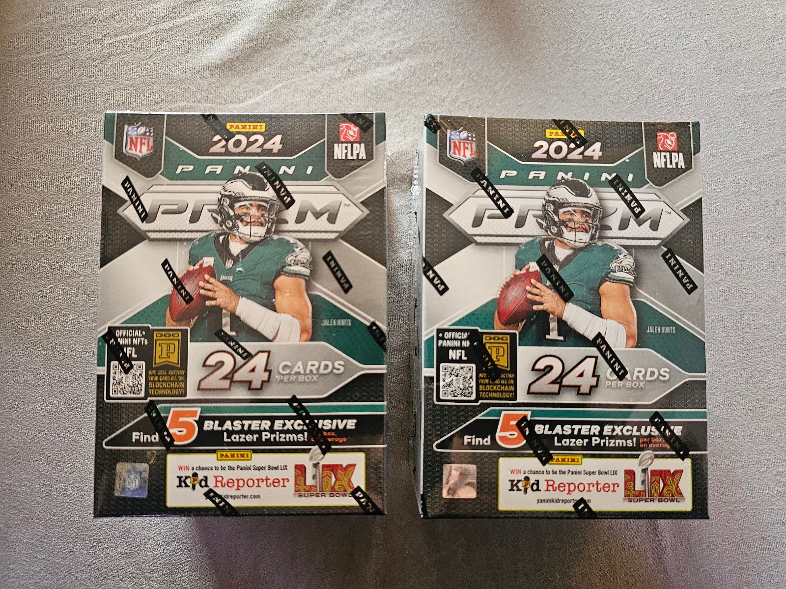 (2) 2024 Panini Prizm Football Blaster Boxes