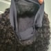 Headband Wig Curly Brazilian Human Hair Black Redish Reflections 14 Sz M-L