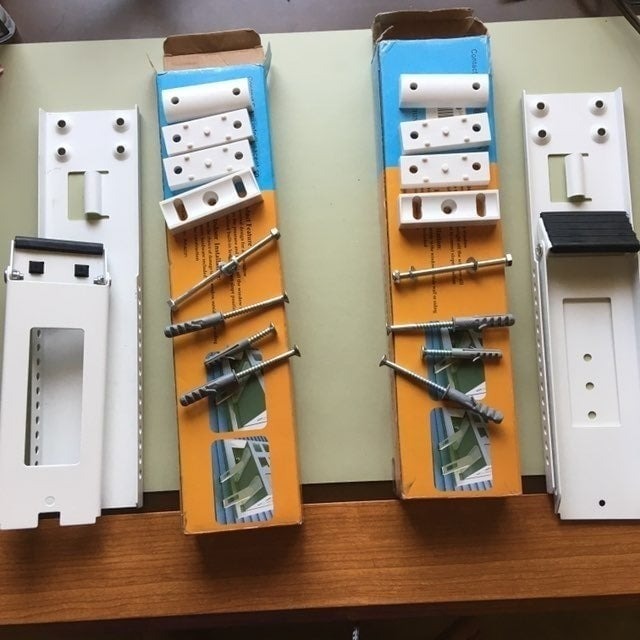 Jeacent 2 Pack Window A/c Brackets