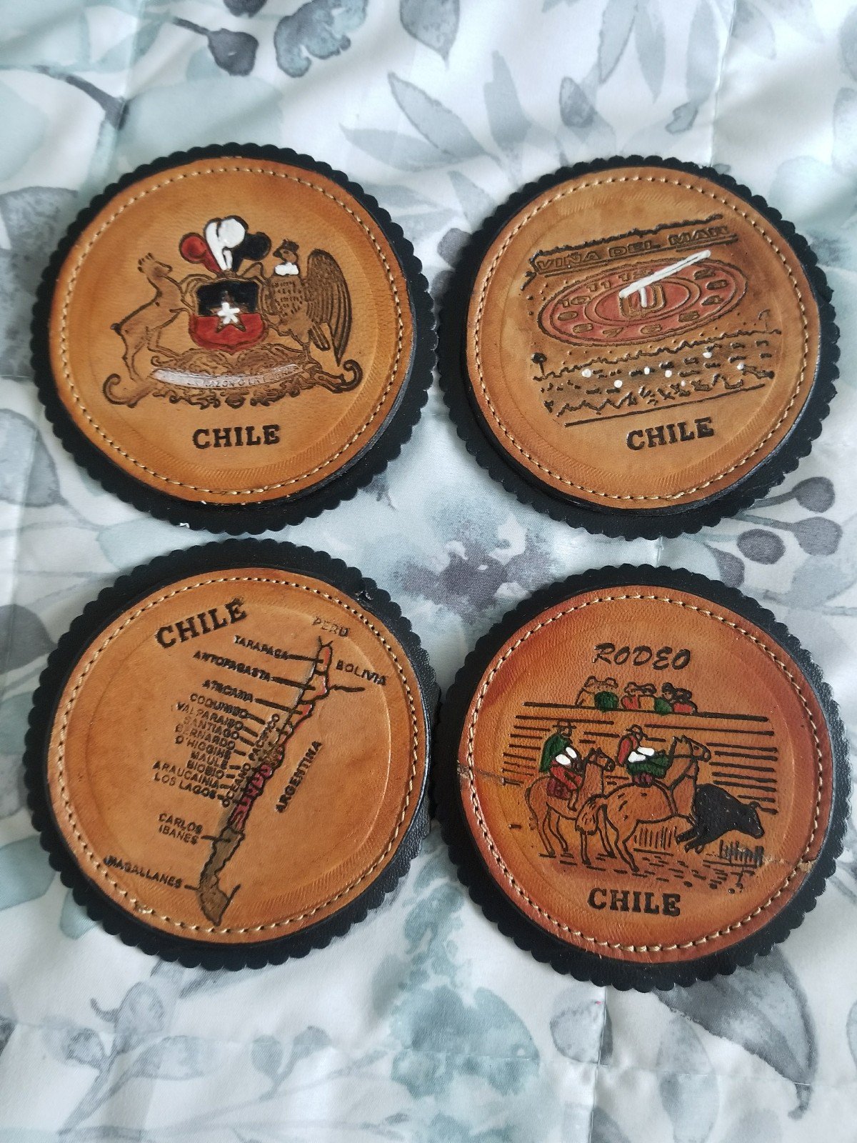 Coasters from Chile