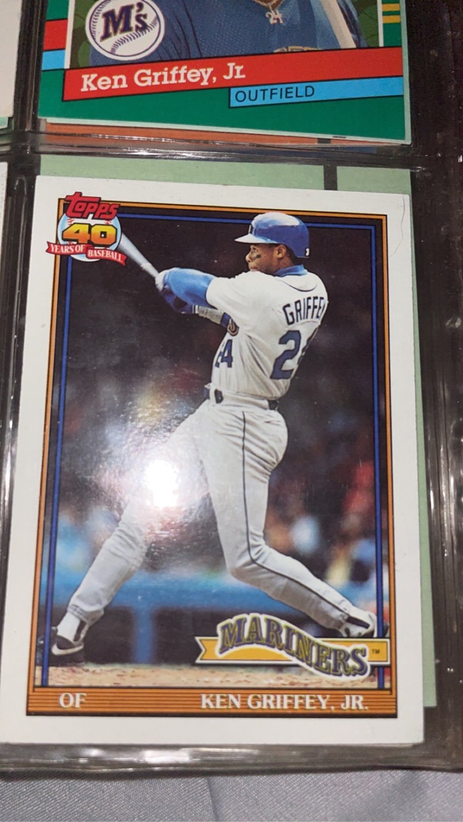 Topps 40 years of baseball Ken Griffey Jr.