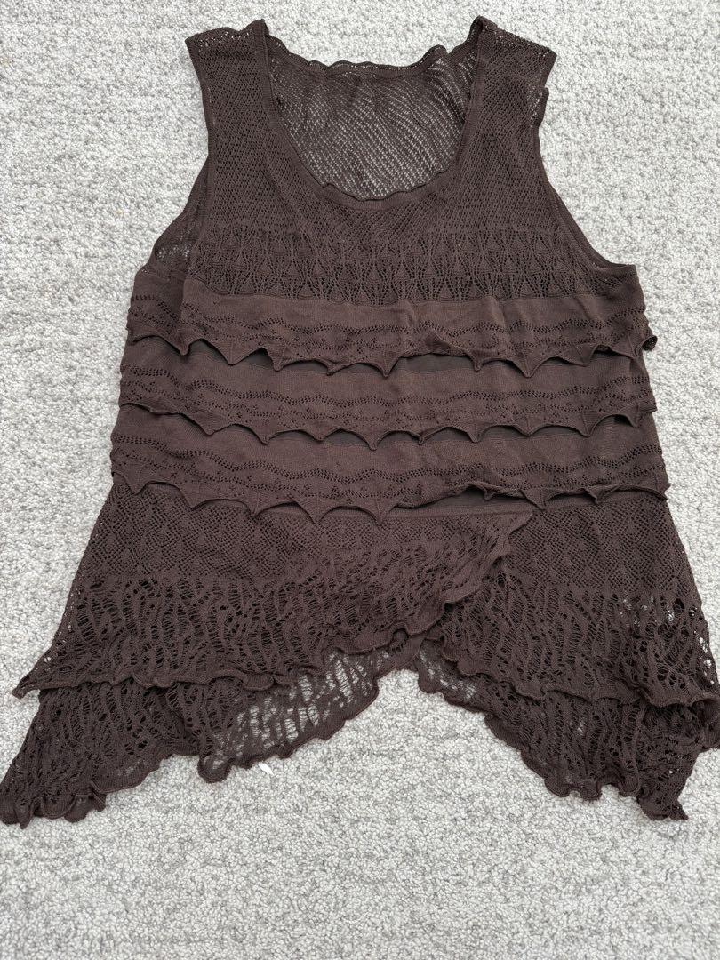 Sensonyuco t.b tea sleeveless summer knit M