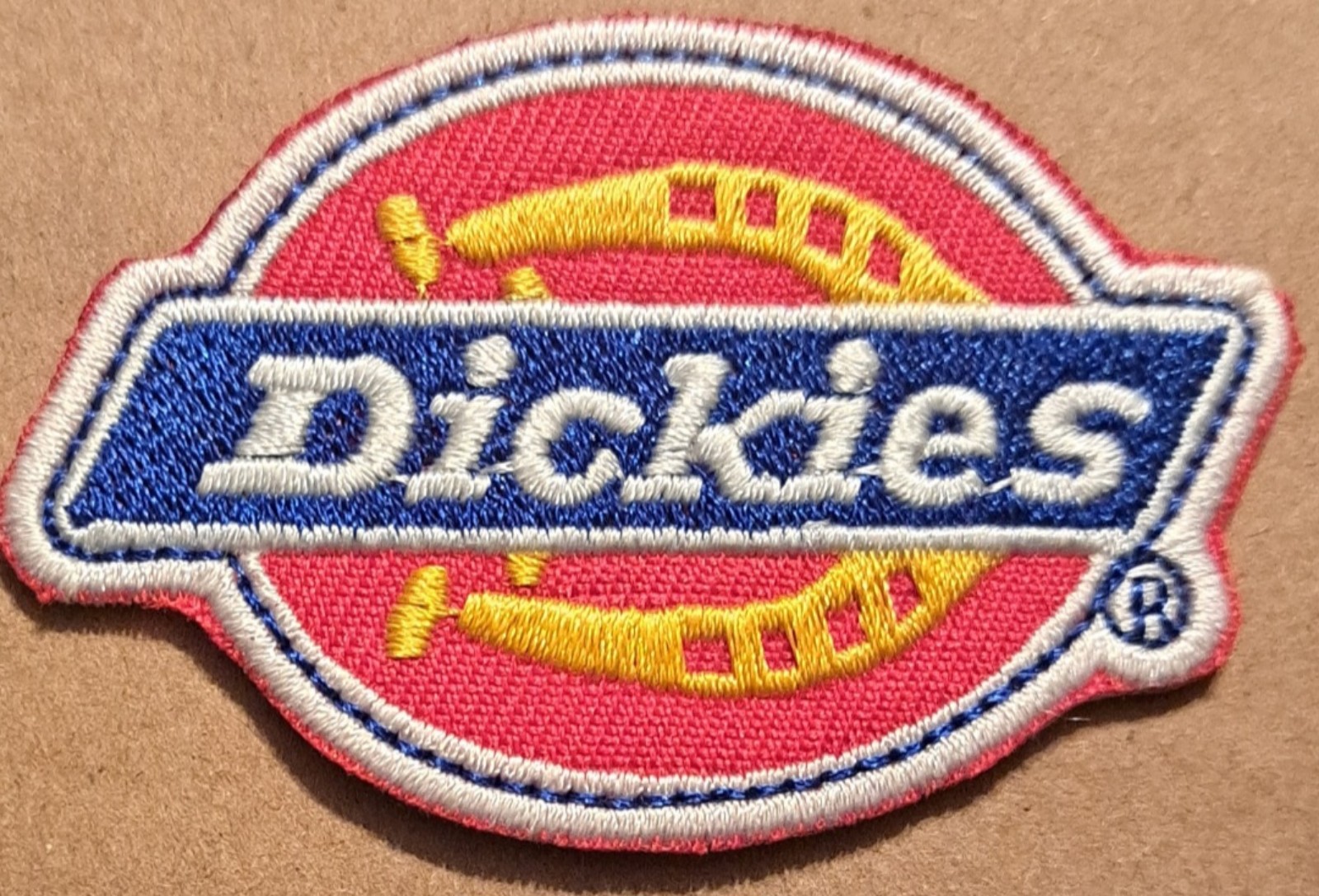 Dickies embroidered Iron on patch 6 pcs.