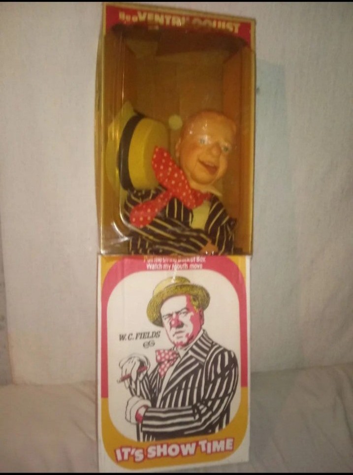 VINTAGE CELEBRITY W.C Fields Play Pal 1969 Goldberger Co