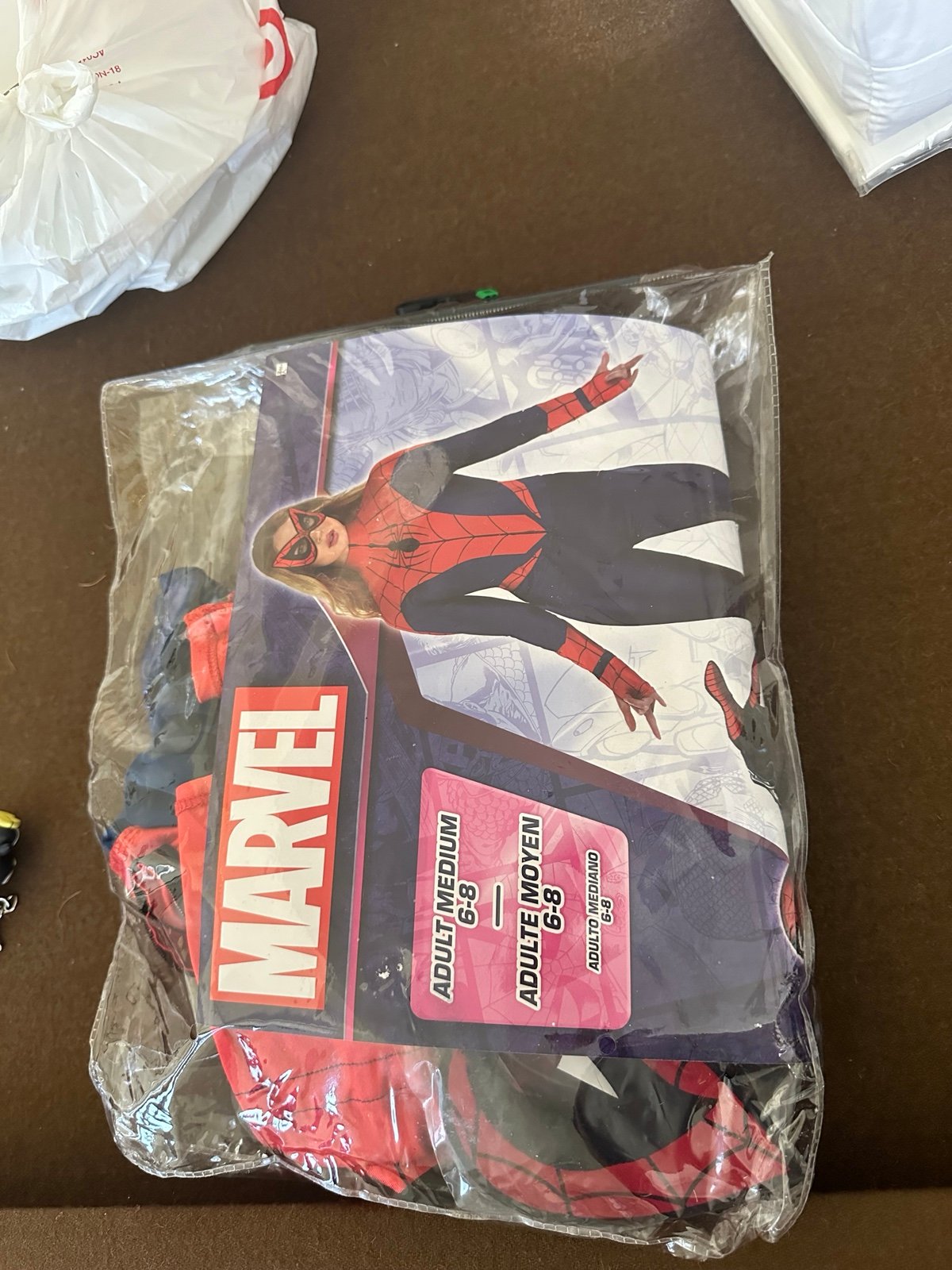 Marvel women’s adult costume Size 6-8