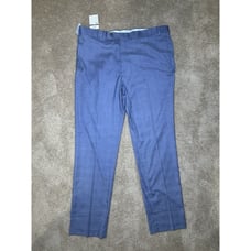 Ralph Ralph Lauren The Comfort Flex Dress Pants Slim Fit Light Blue Mens 40x32