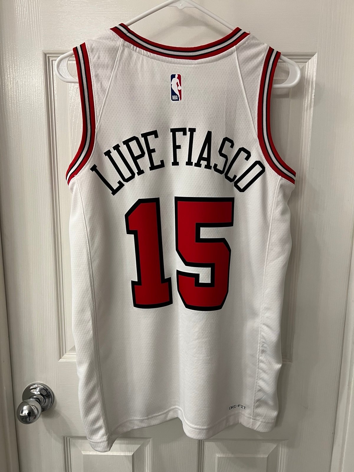 Chicago Bulls Lupe Fiasco Jersey #15
