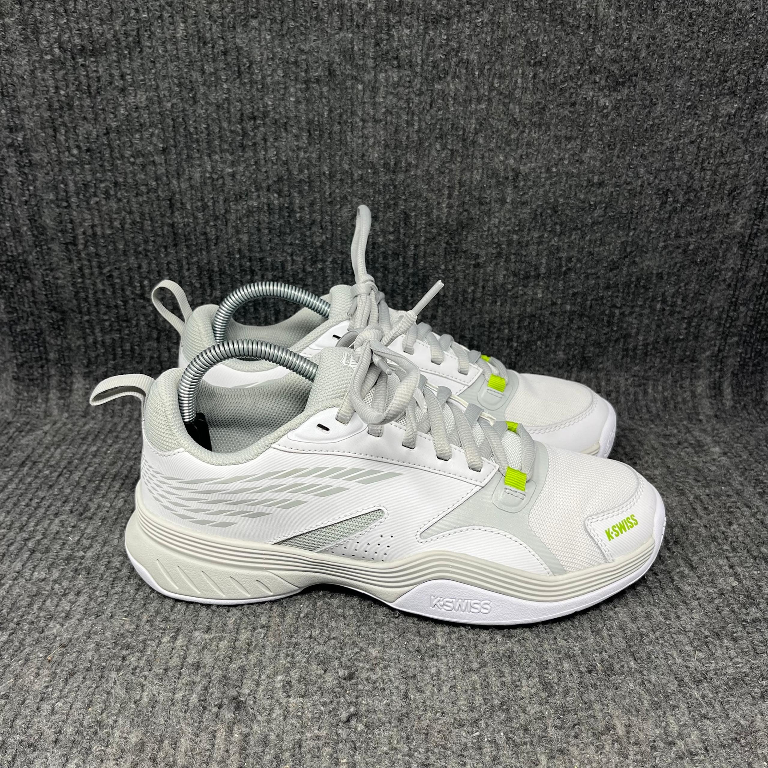 K-SWISS Speedex White Gray Court Pickleball Tennis Shoes Women’s 9 Worn Once!