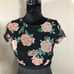 Torrid Bralette Black & Pink Size 0